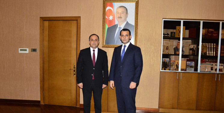 Məmmədiyə Məmmədov Gəncə Regional Turizm İdarəsinin rəisi ilə görüşüb