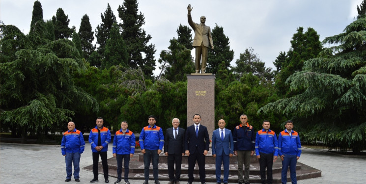 Naftalanda “Energetiklər günü” qeyd olunub