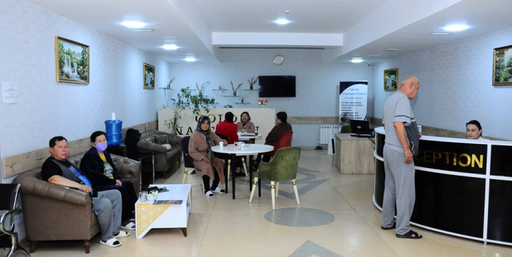 Beynəlxalq Turizm Mərkəzi Naftalana turist axını davam edir