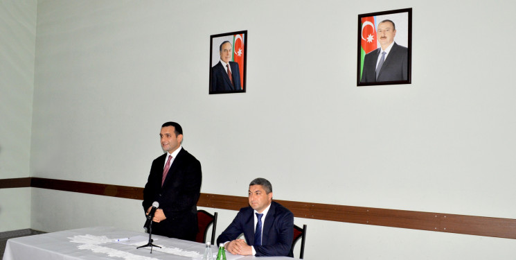 Naftalan Şəhər İcra Hakimiyyətinin başçısı kənd sakinləri ilə görüşüb