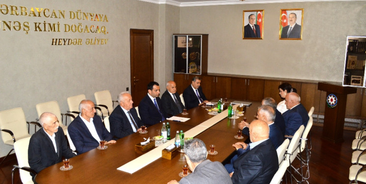 Şəhər Ağsaqqalları ilə görüş keçirilib
