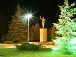 Naftalan şəhərinin gecə görüntüləri